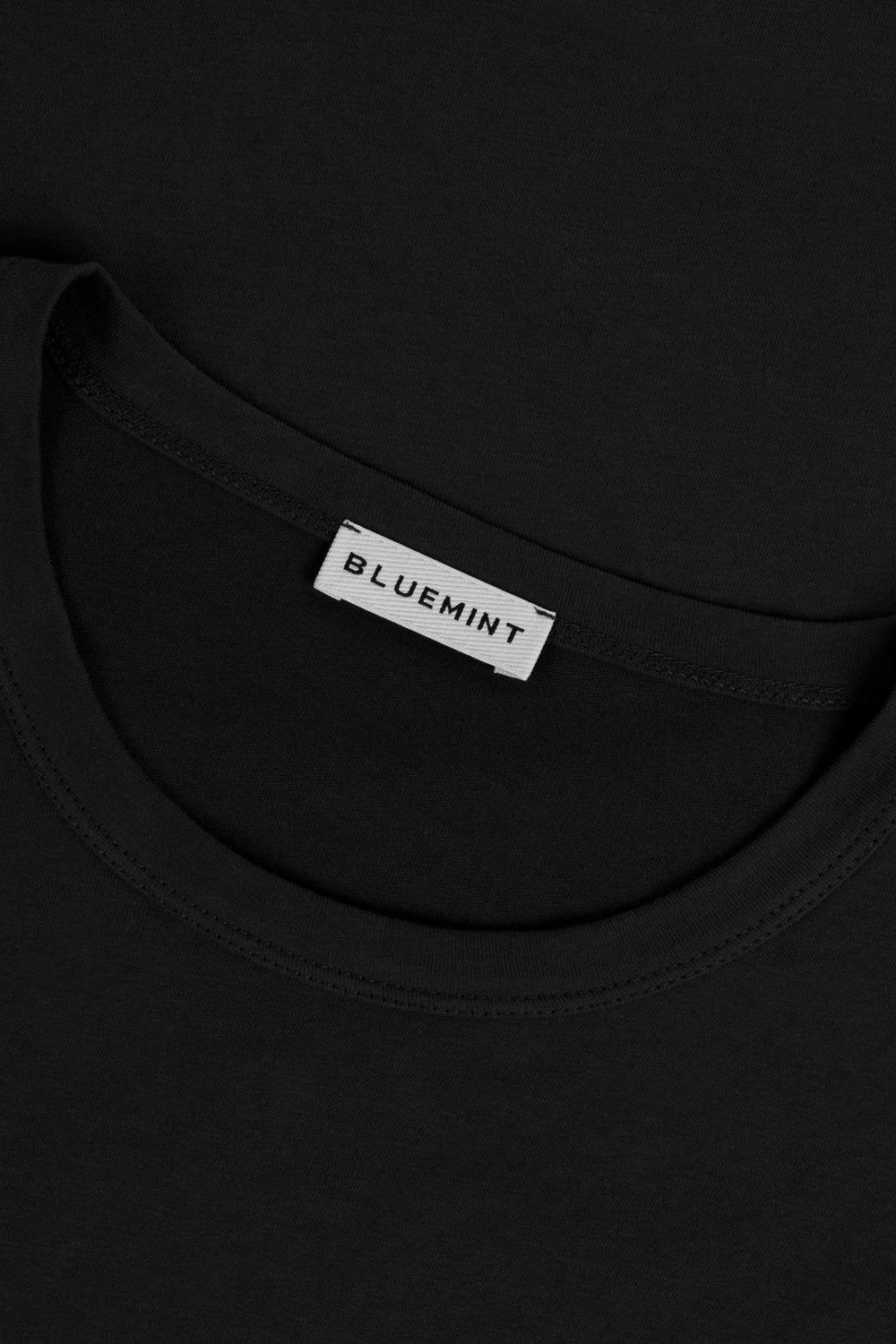 Ricci Brushed Pima Cotton T-Shirt Black