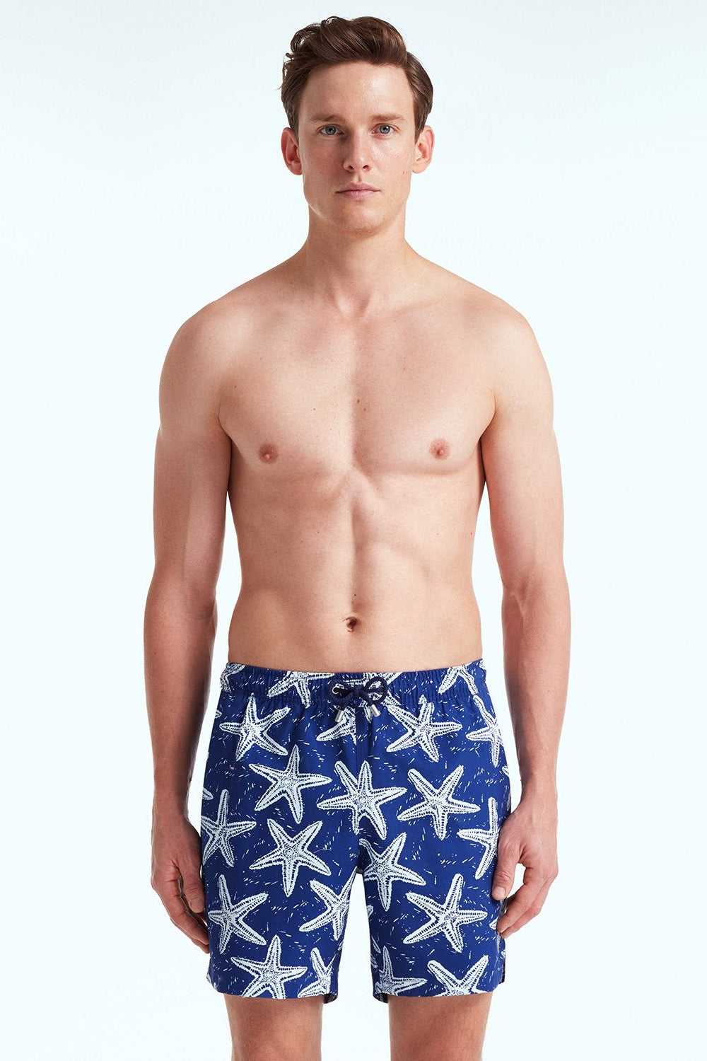 Arthus Starfish Swim Shorts Blue