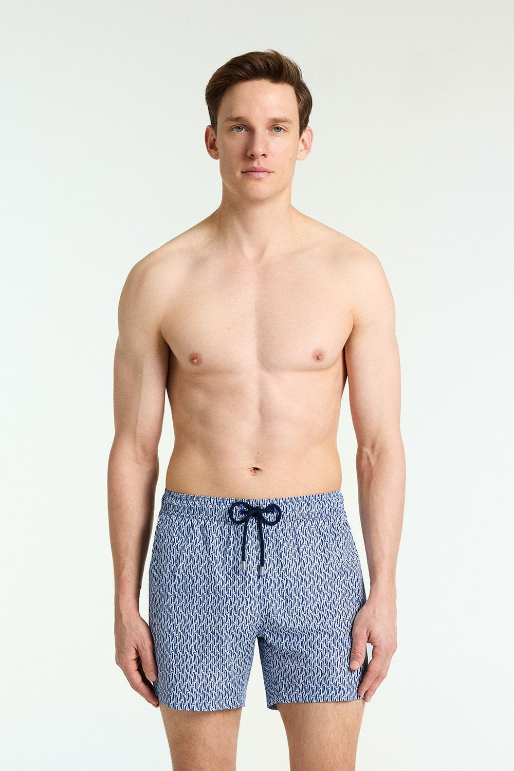 Logan Navy Swim Shorts