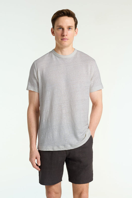 Roman Linen T-Shirt Moon