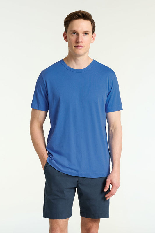 Ricci Pima T-Shirt Lagoon Blue