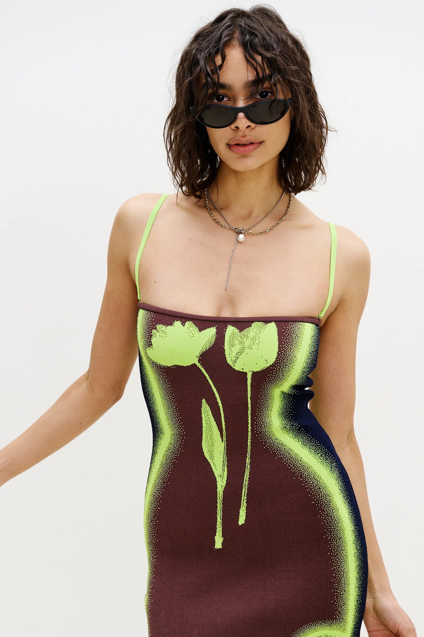 Lyndon Wavy Mini Dress