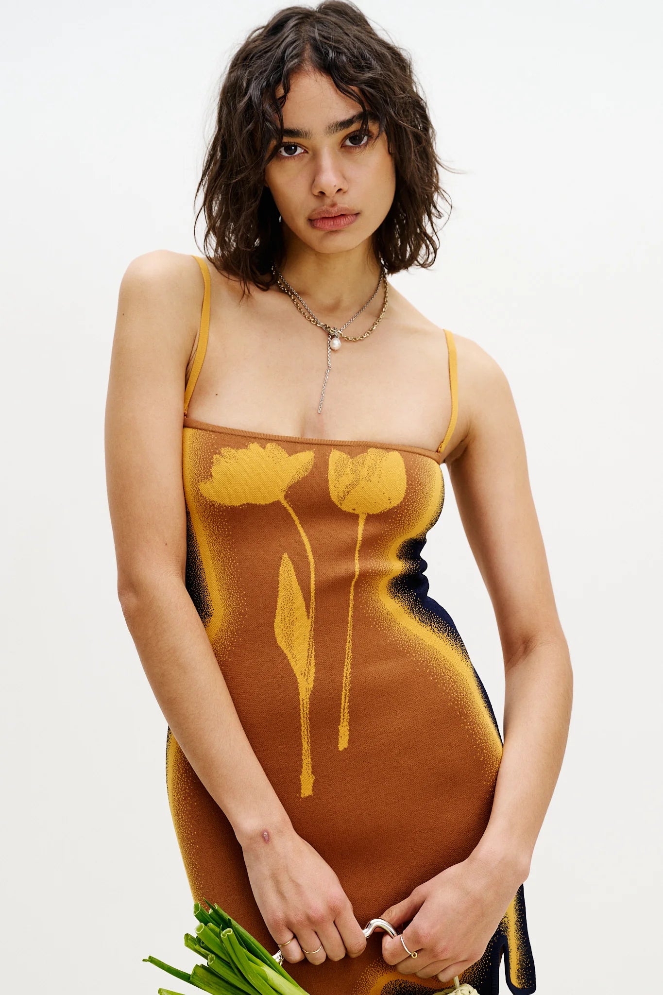 Lyndon Wavy Mini Dress