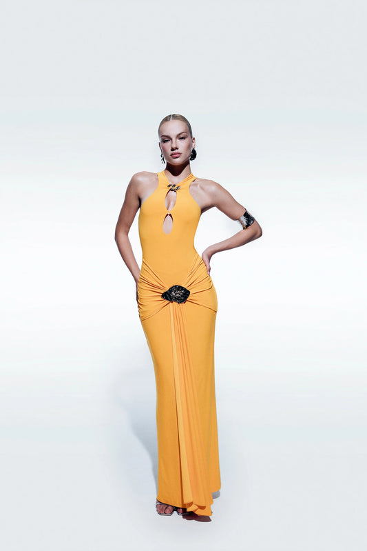 Georgina Dress Yellow