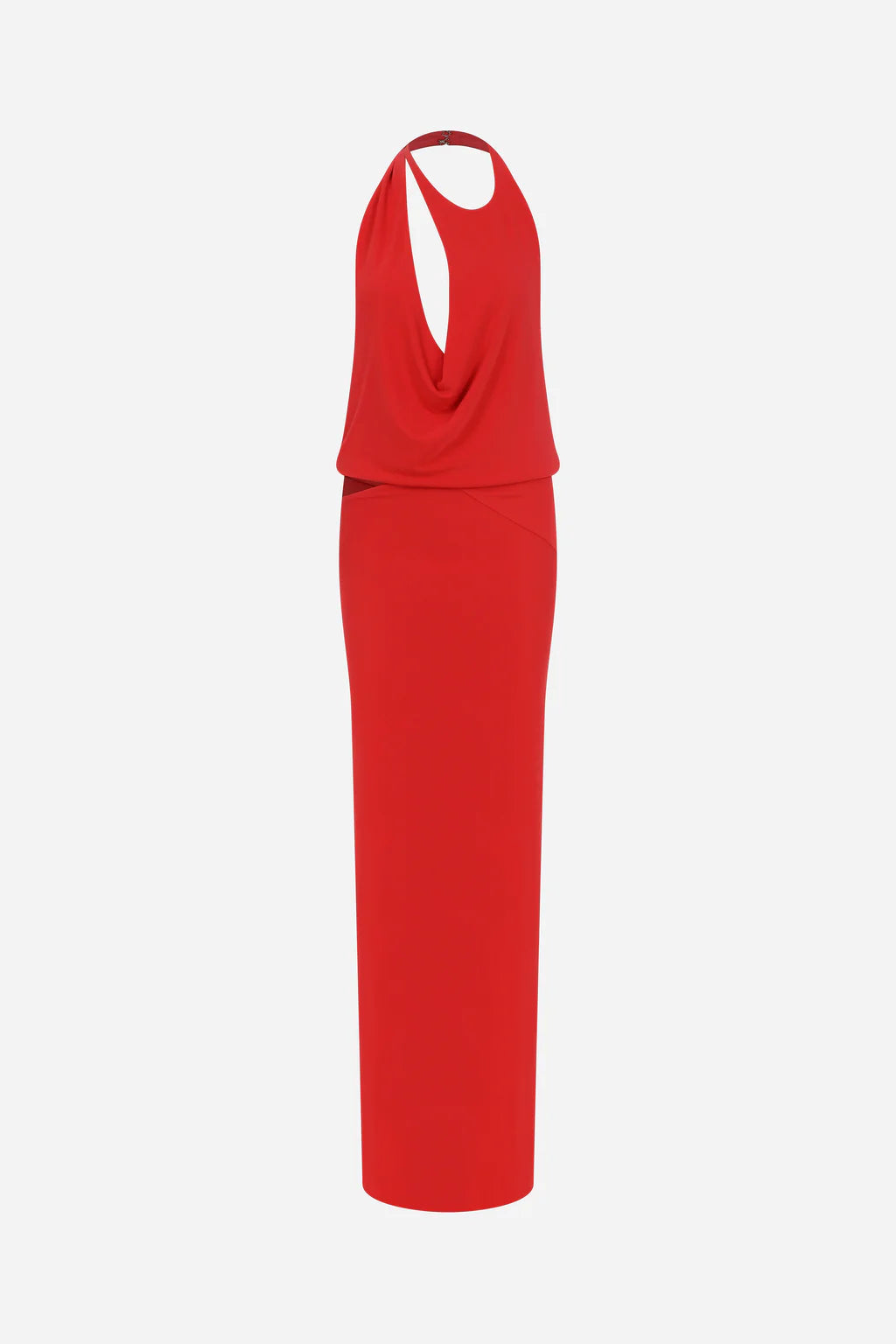 Anya Maxi Jersey Dress Red