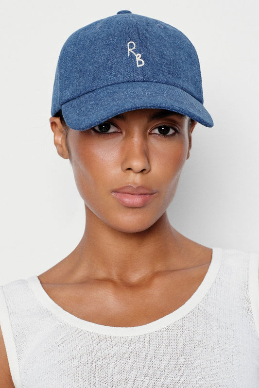 Logo-embroidered Denim Baseball Cap