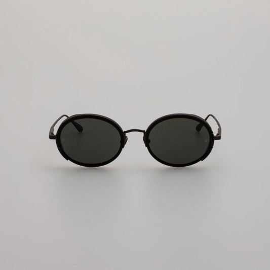 Finn Sunglasses in Black Matt Nickel