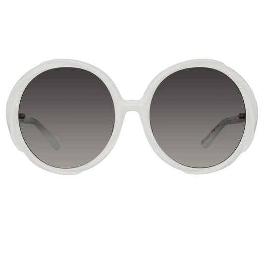 Otavia Oversized Sunglasses in White