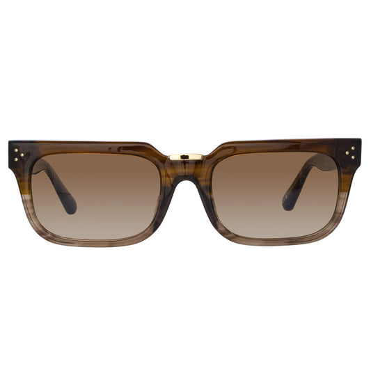 Yoan Sunglasses in Caramel Horn