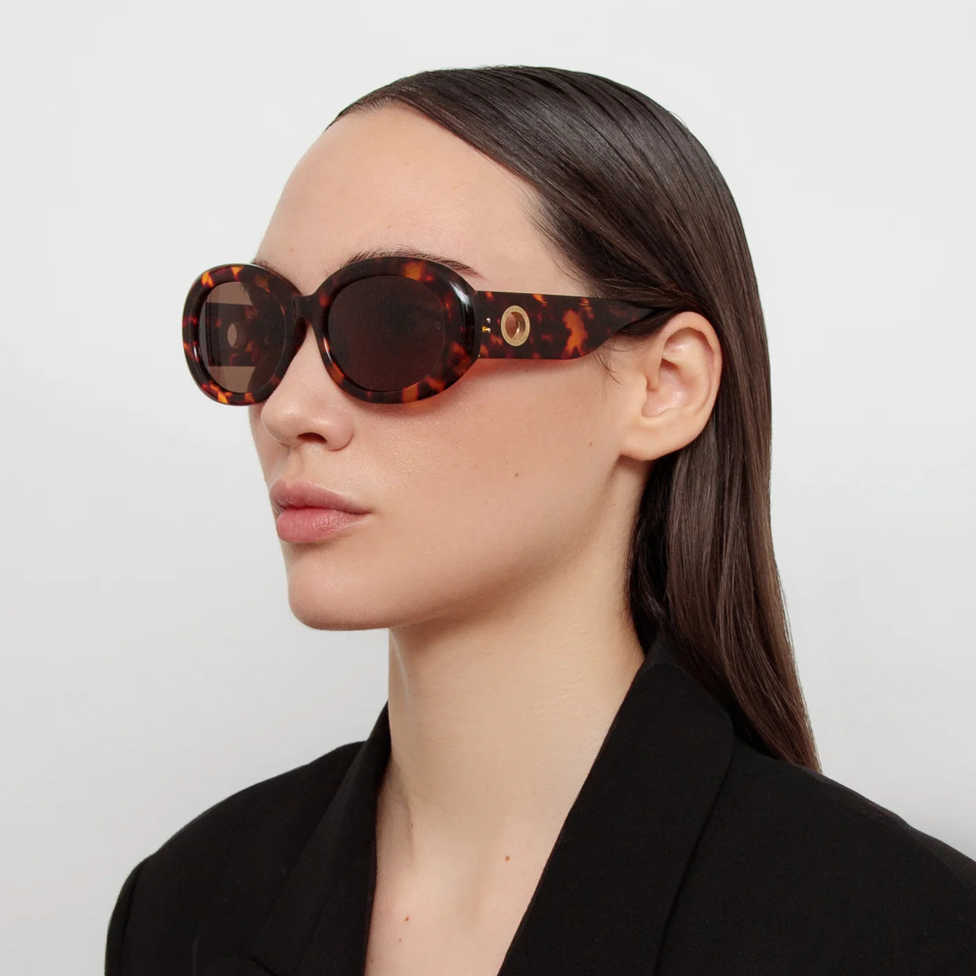 Lina Sunglasses in Dark Tortoiseshell