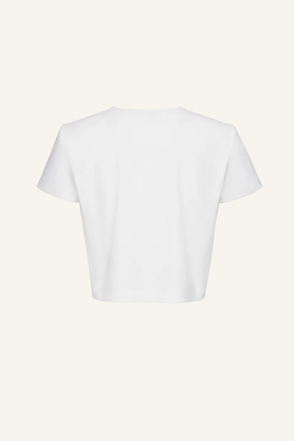 Crochet Bra T-Shirt White