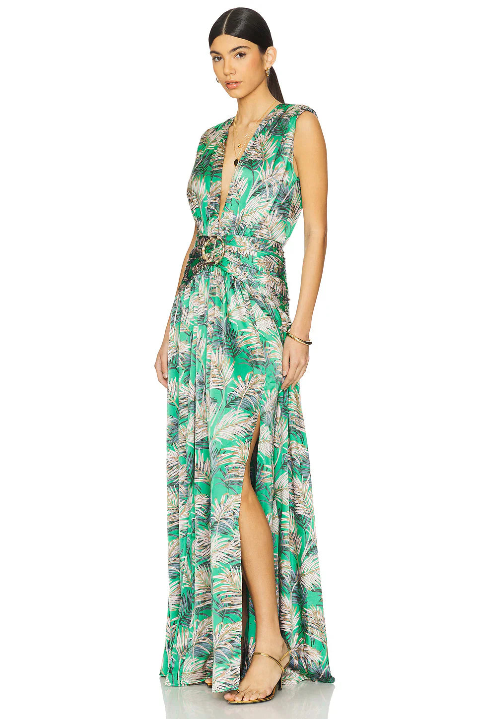 Romi Havanna Gown Green Multi