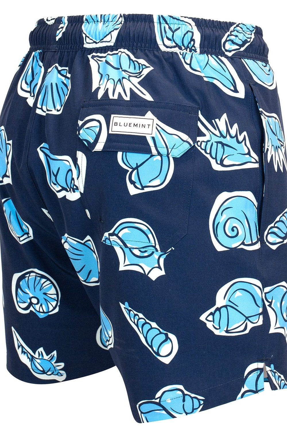 Arthus Seashell Navy Swim Shorts