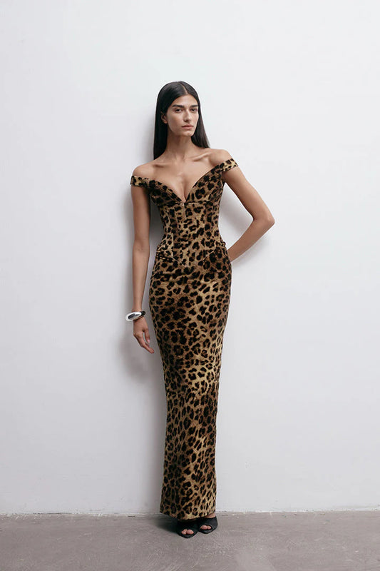 Shakti In Sauvage Corset Dress