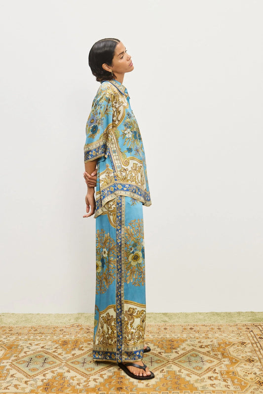 Cassie Silk Shirt & Pant
