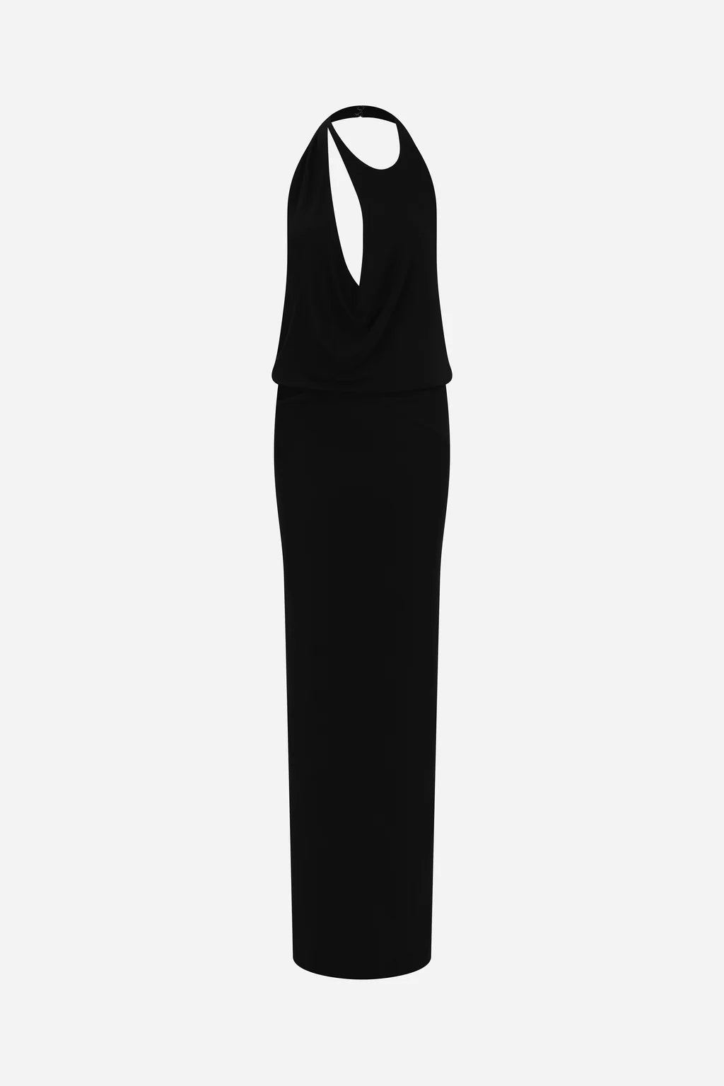 Anya Maxi Jersey Dress Black