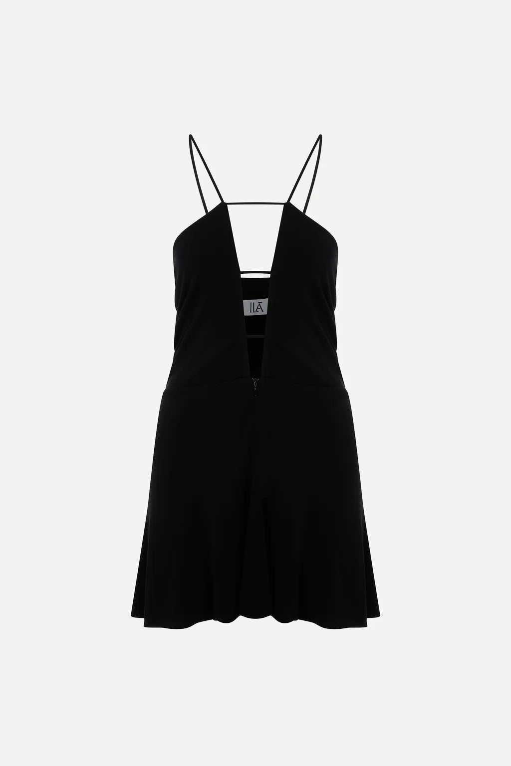 Emmy Mini Jersey Dress Black