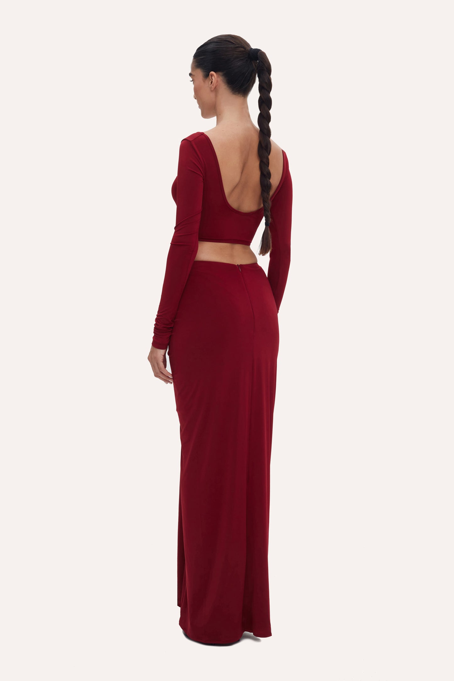 Layanna Dress Bordeaux