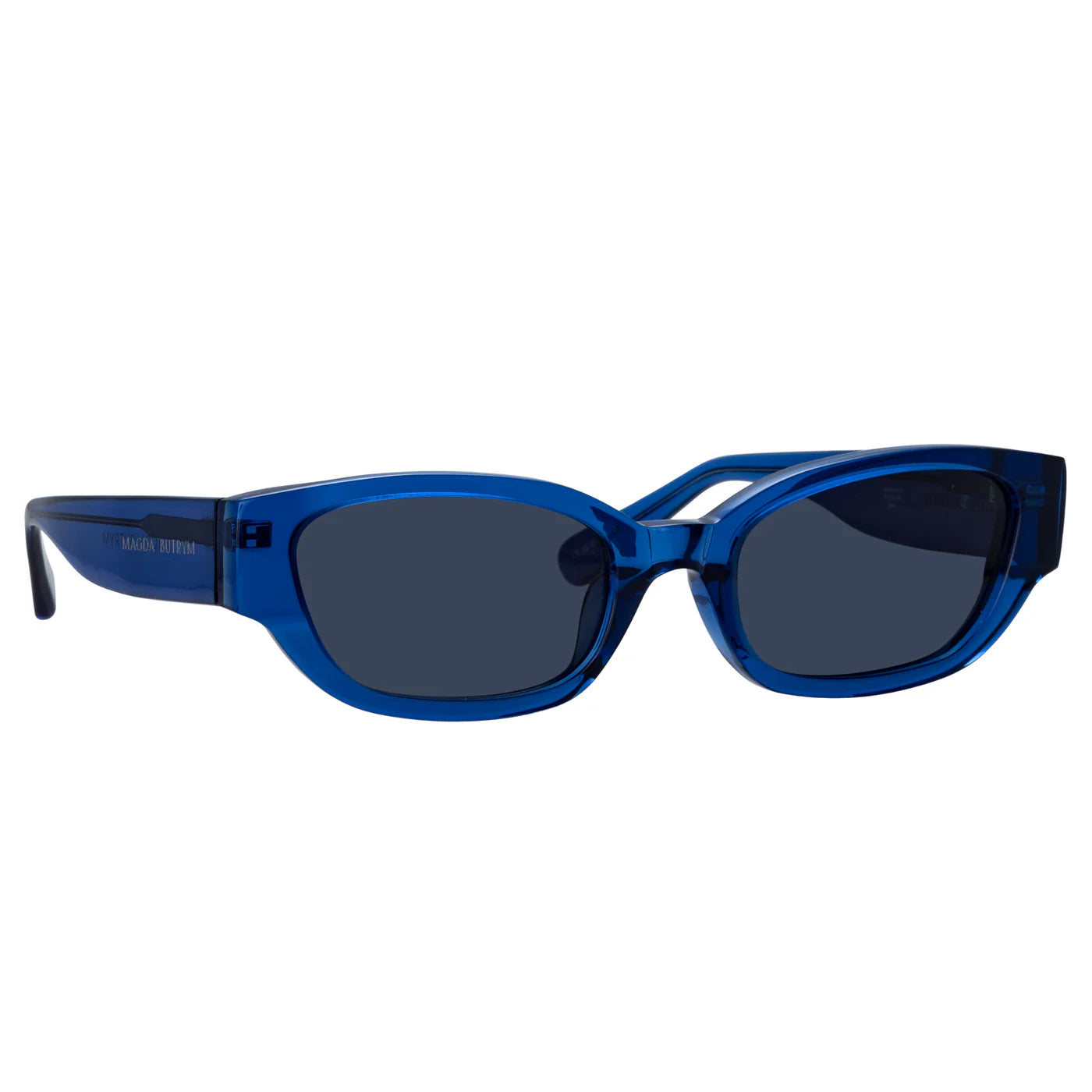 Magda Butrym Cat Eye Sunglasses in Blue